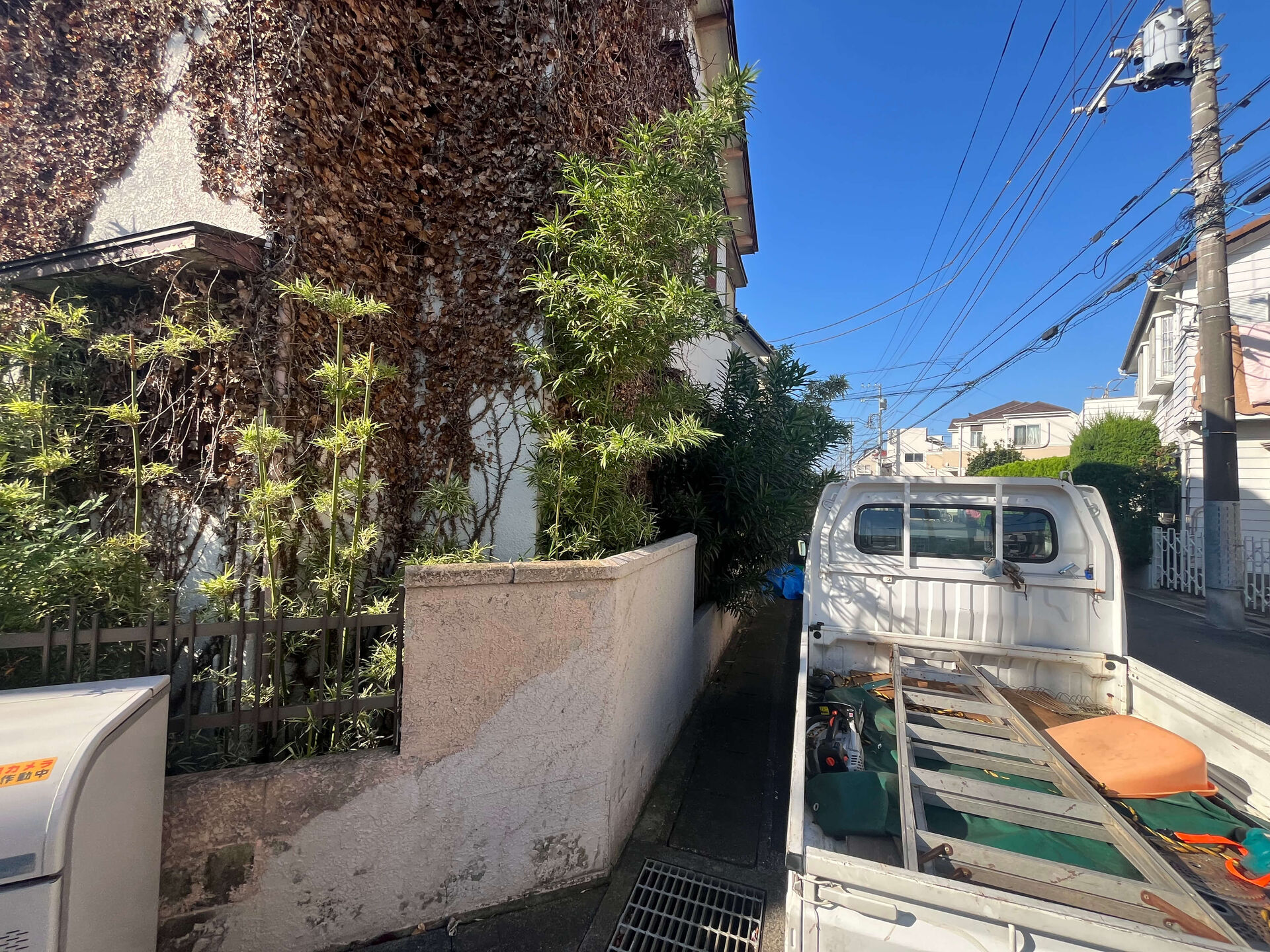 松戸市での作業