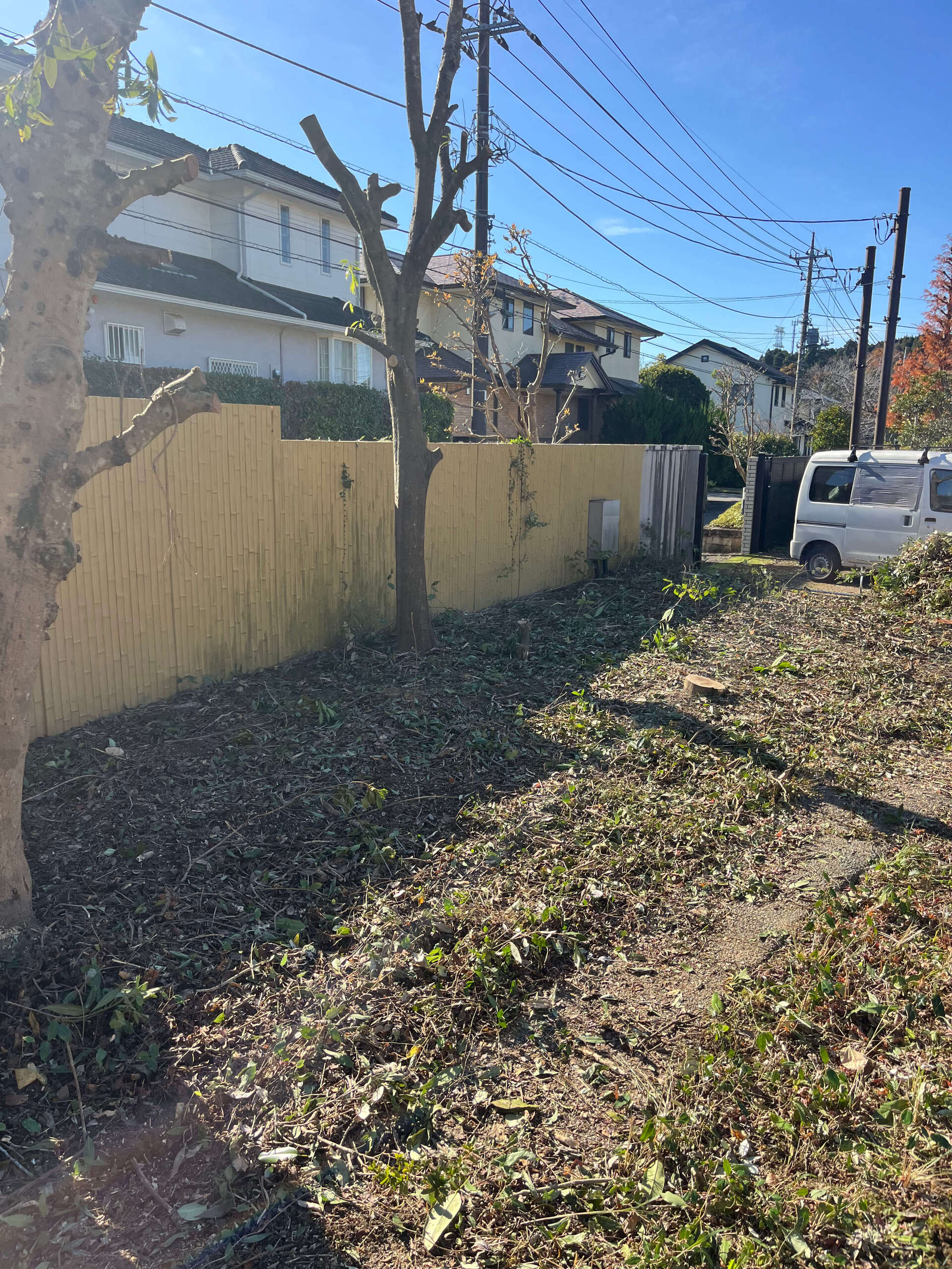 千葉市での作業