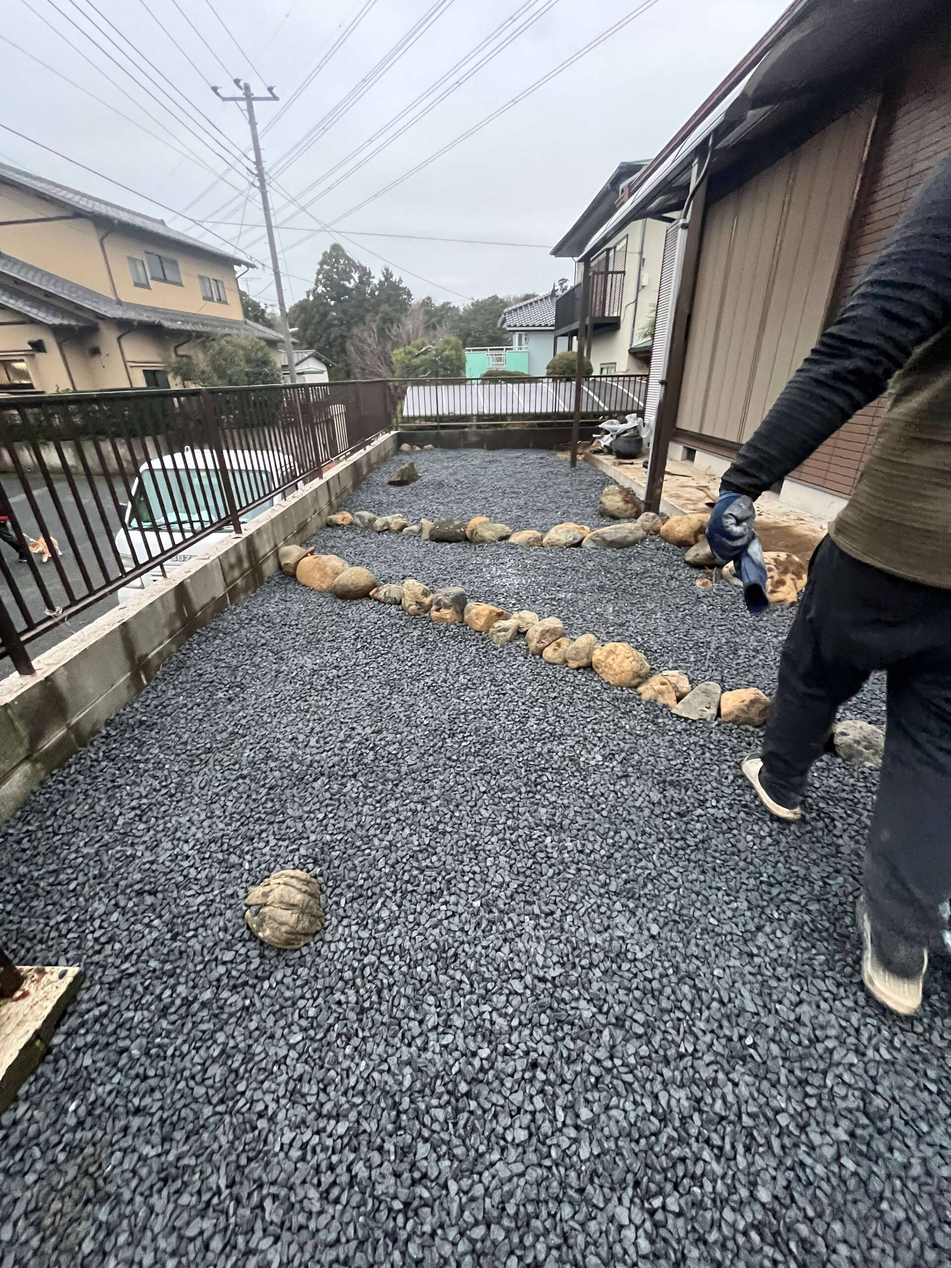 千葉市での作業になります！