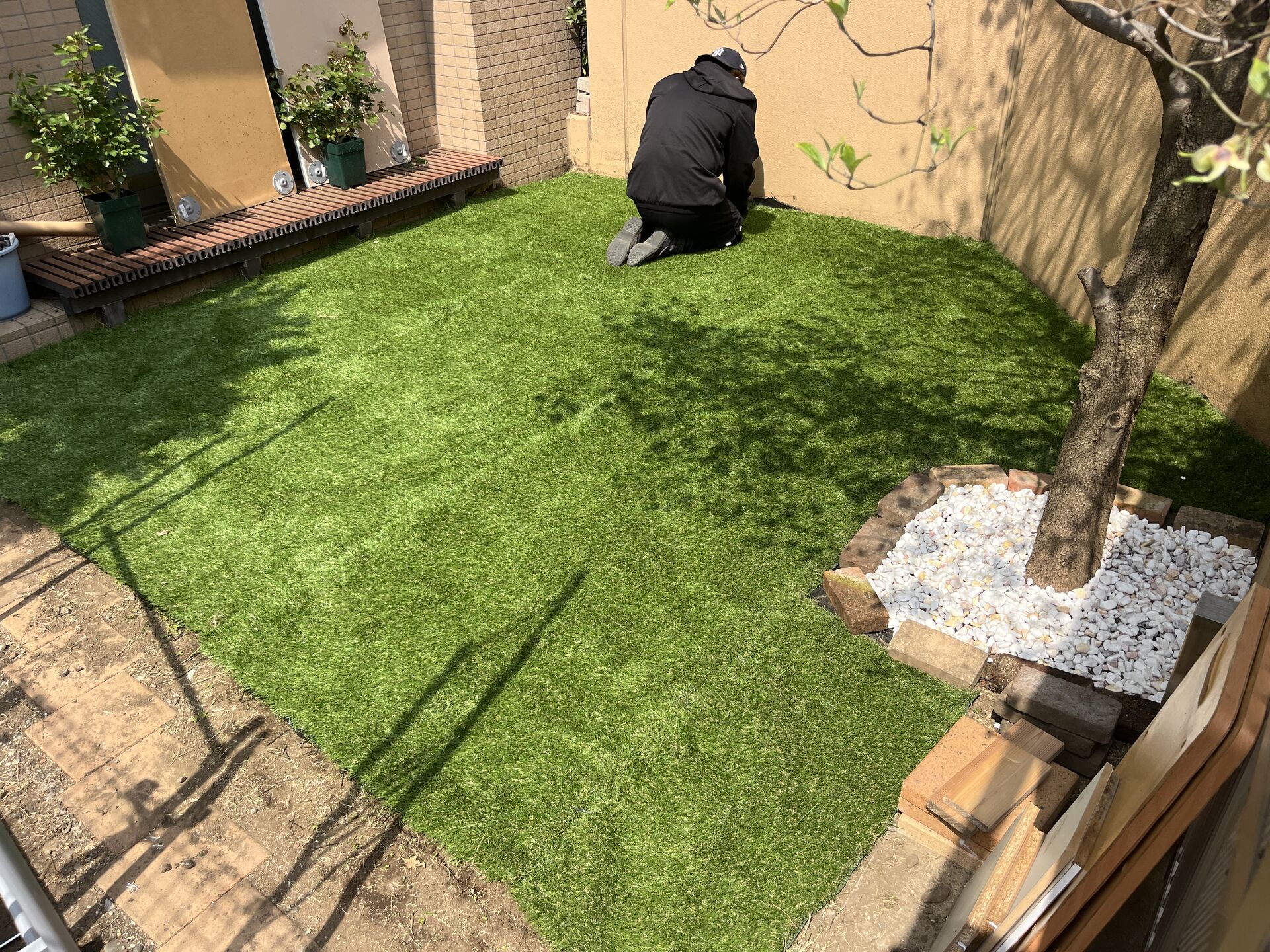 千葉市での作業になります！