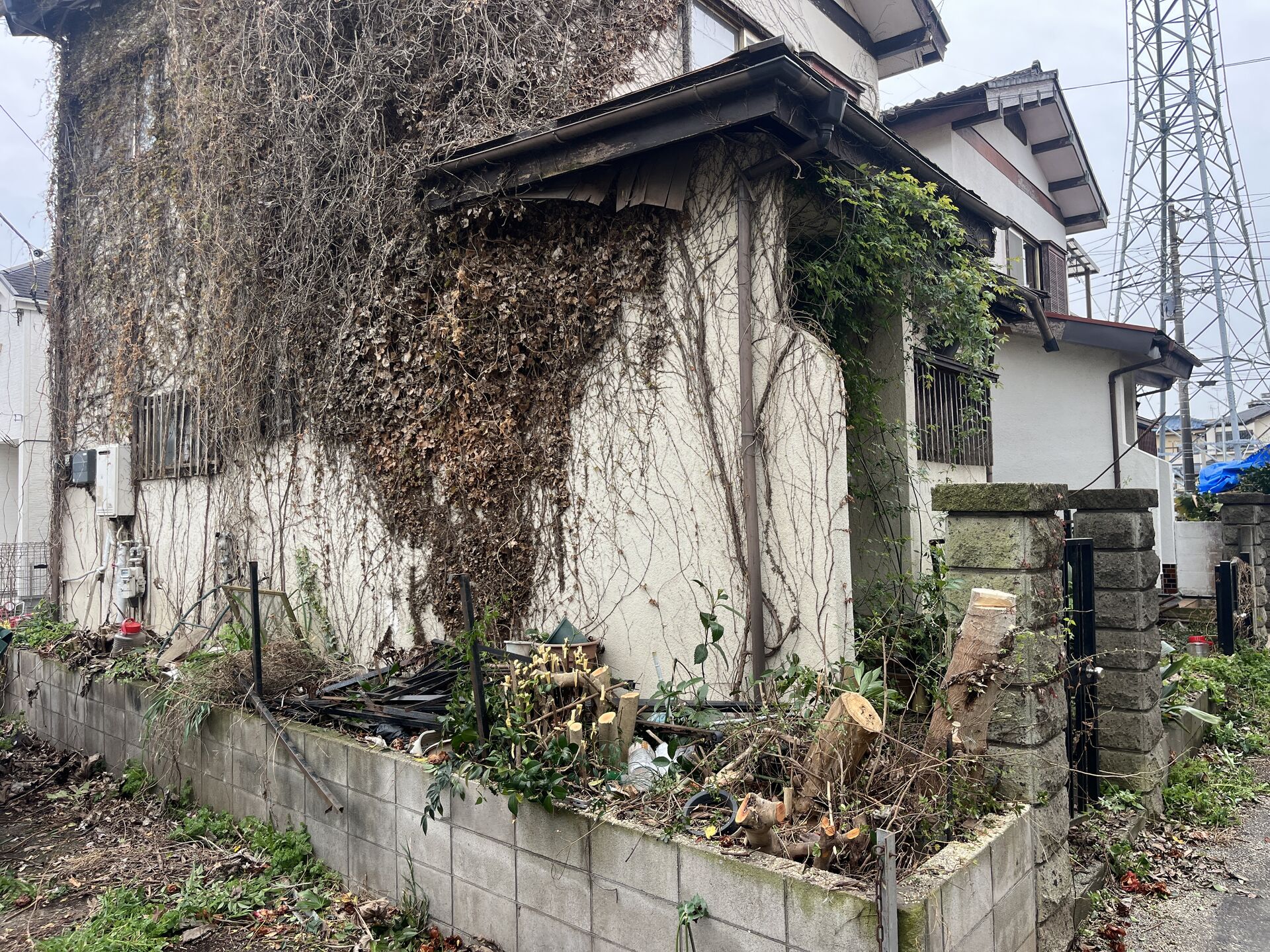 白井市での作業になります！