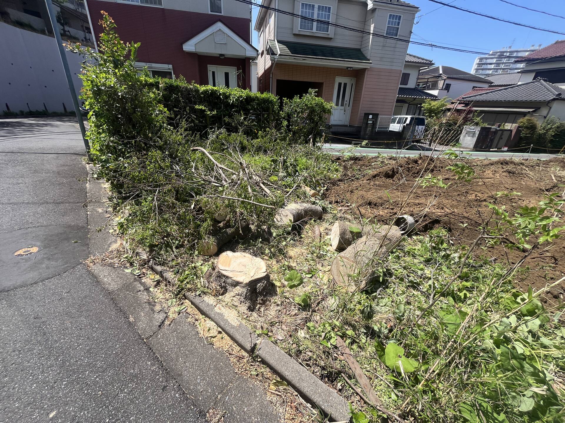 千葉市での作業になります！